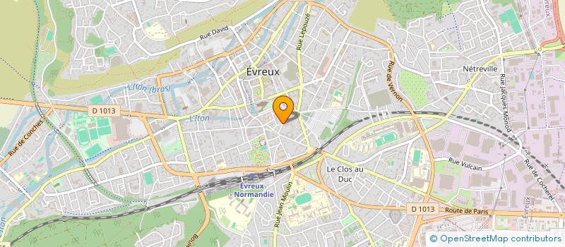 localisation de l'entreprise MONSIEUR TRISTAN BEARD  EVREUX