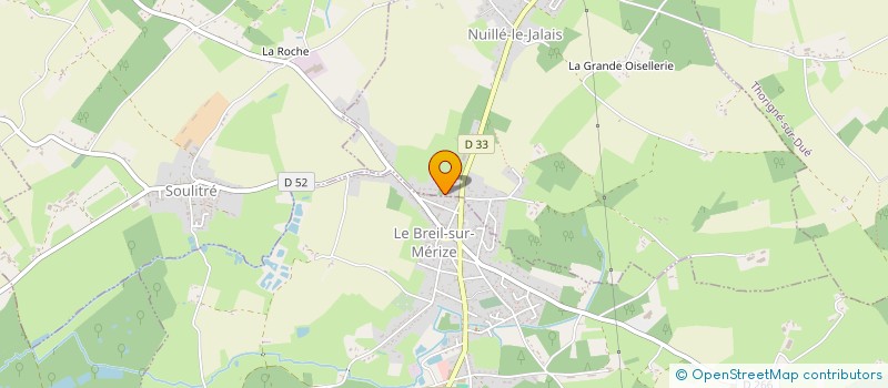 localisation de l'entreprise MONSIEUR TRISTAN BELOUIN  NUILLE-LE-JALAIS