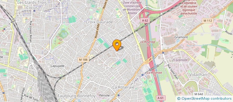 localisation de l'entreprise MONSIEUR TRISTAN BELUET à TOULOUSE
