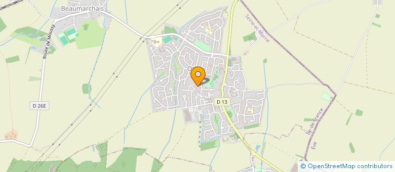 localisation de l'entreprise MONSIEUR TRISTAN BENOIT  OTHIS