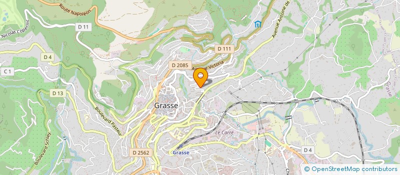 localisation de l'entreprise MONSIEUR TRISTAN BERGEN à GRASSE