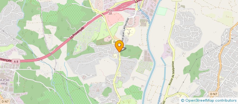 localisation de l'entreprise MONSIEUR TRISTAN BERGONZI  VILLENEUVE-LOUBET