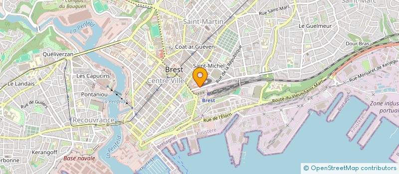 localisation de l'entreprise MONSIEUR TRISTAN BERT à BREST