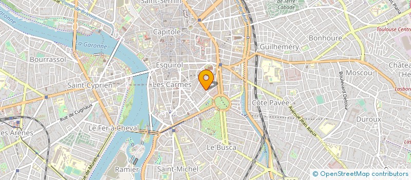 localisation de l'entreprise MONSIEUR TRISTAN BERTIN à TOULOUSE