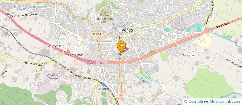 localisation de l'entreprise MONSIEUR TRISTAN BIAIS  HYERES