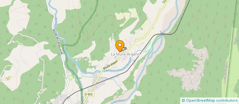 localisation de l'entreprise MONSIEUR TRISTAN BOIRAC  LA MURE-ARGENS