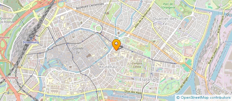 localisation de l'entreprise MONSIEUR TRISTAN BOLTZ à STRASBOURG