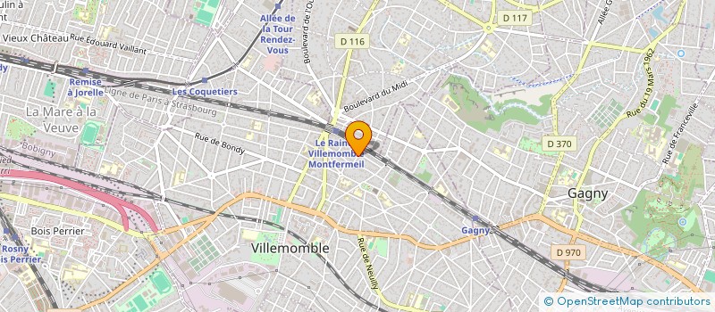 localisation de l'entreprise MONSIEUR TRISTAN BONNET à VILLEMOMBLE