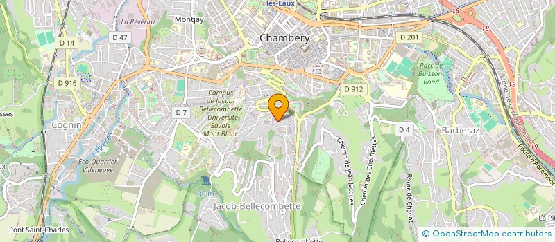 localisation de l'entreprise MONSIEUR TRISTAN BORGOMANO  JACOB-BELLECOMBETTE