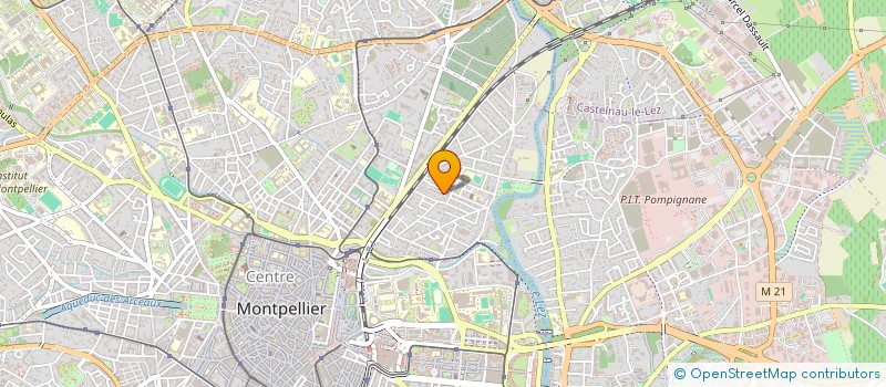 localisation de l'entreprise MONSIEUR TRISTAN BOUILLANT  MONTPELLIER