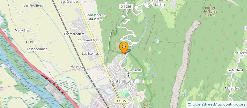 localisation de l'entreprise MONSIEUR TRISTAN BOYER  FONTANIL-CORNILLON