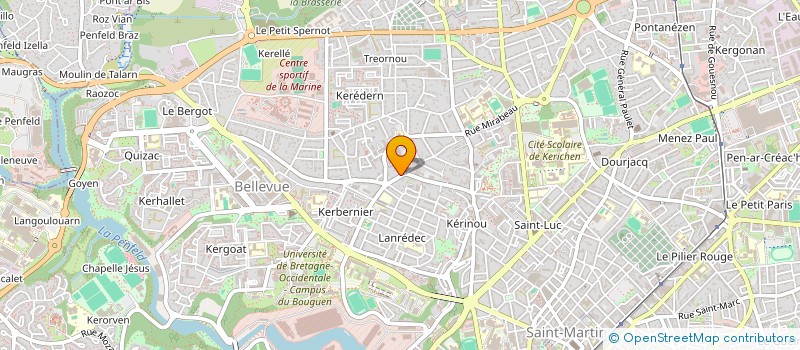 localisation de l'entreprise MONSIEUR TRISTAN BREHIER à BREST