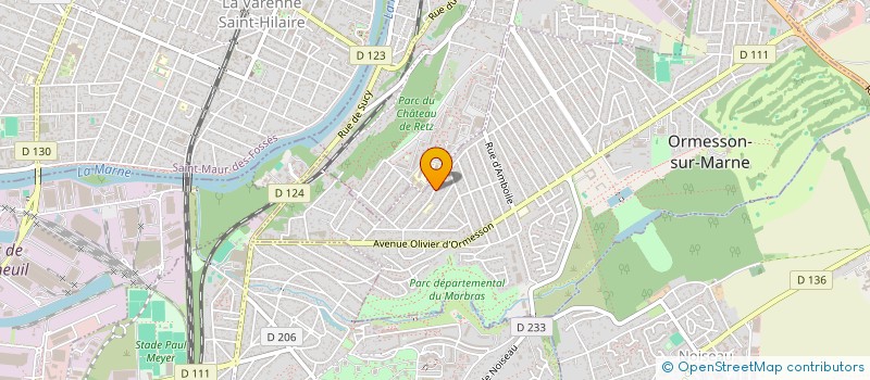 localisation de l'entreprise MONSIEUR TRISTAN BRUNEL  ORMESSON-SUR-MARNE