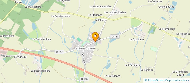 localisation de l'entreprise MONSIEUR TRISTAN BRUNELLIERE  SEVREMOINE