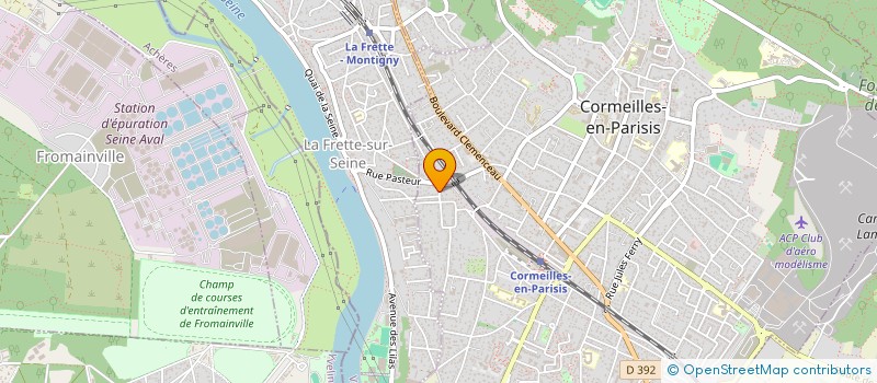 localisation de l'entreprise MONSIEUR TRISTAN CAILLON à CORMEILLES-EN-PARISIS