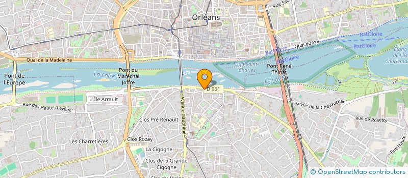 localisation de l'entreprise MONSIEUR TRISTAN CAMUS  ORLEANS