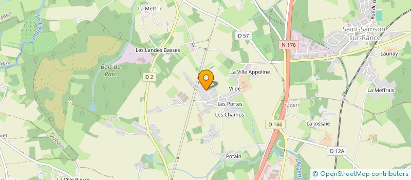 localisation de l'entreprise MONSIEUR TRISTAN CHAMPALAUNE  TADEN