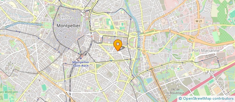 localisation de l'entreprise MONSIEUR TRISTAN CHAPUZET à MONTPELLIER