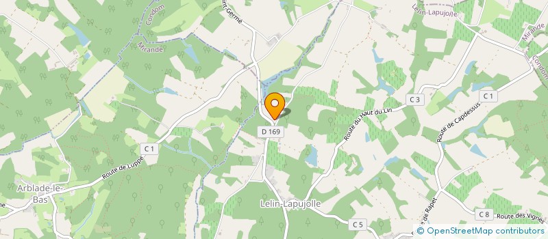 localisation de l'entreprise MONSIEUR TRISTAN CHEVALLIER  FUSTEROUAU