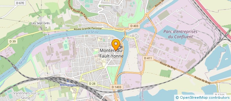 localisation de l'entreprise MONSIEUR TRISTAN CHEVALLIER  THOMERY