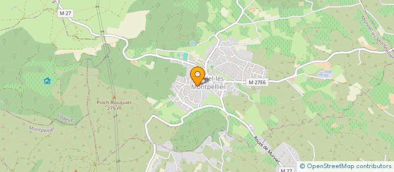 localisation de l'entreprise MONSIEUR TRISTAN CHICAUD  MURVIEL-LES-MONTPELLIER