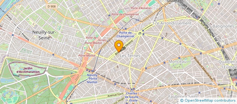 localisation de l'entreprise MONSIEUR TRISTAN CHOQUET  PARIS