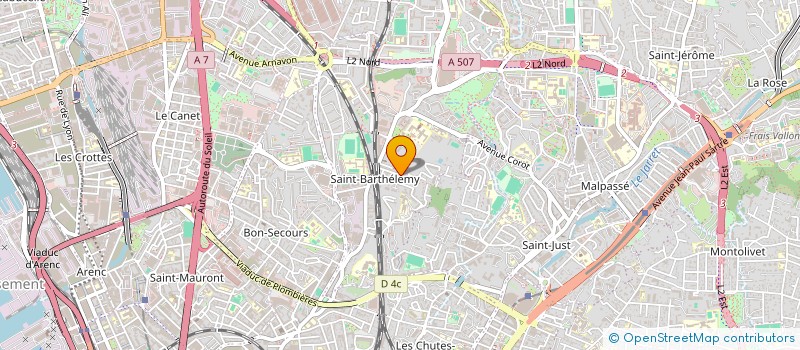 localisation de l'entreprise MONSIEUR TRISTAN CIORBA  MARSEILLE