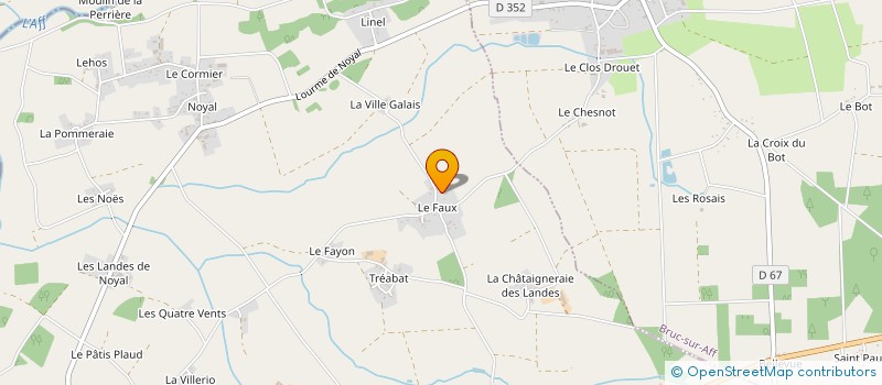 localisation de l'entreprise MONSIEUR TRISTAN COLARDEAU  SIXT-SUR-AFF