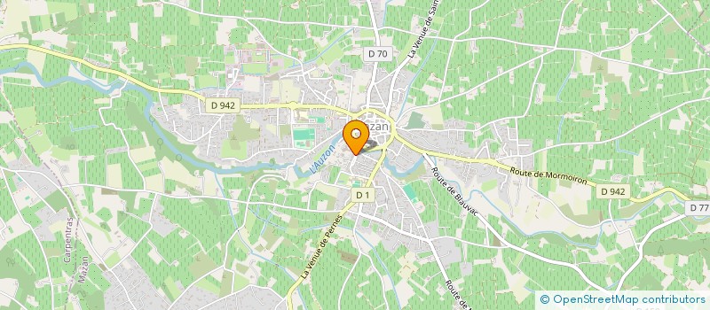 localisation de l'entreprise MONSIEUR TRISTAN CONIL  MAZAN