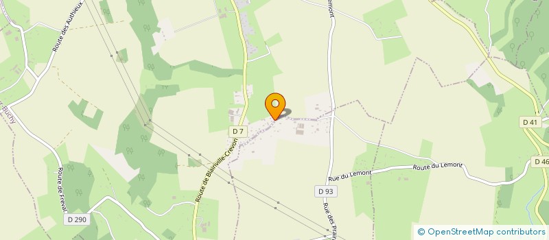 localisation de l'entreprise MONSIEUR TRISTAN DA SILVA  SAINTE-CROIX-SUR-BUCHY