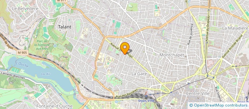 localisation de l'entreprise MONSIEUR TRISTAN DANEY  PARCEY