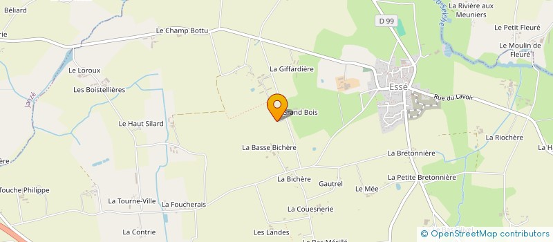 localisation de l'entreprise MONSIEUR TRISTAN DANIEL  ESSE