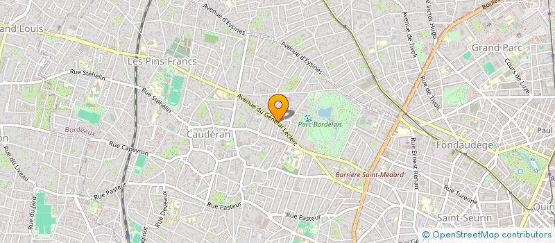 localisation de l'entreprise MONSIEUR TRISTAN DE BAECKER  BORDEAUX