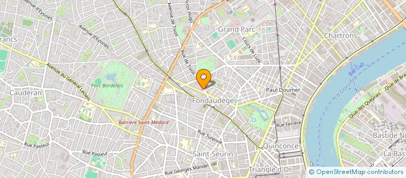 localisation de l'entreprise MONSIEUR TRISTAN DELESTRAS à BORDEAUX