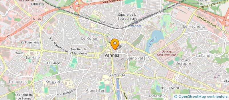 localisation de l'entreprise MONSIEUR TRISTAN DEMORY à VANNES