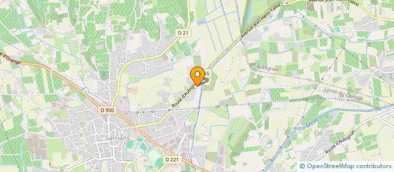 localisation de l'entreprise MONSIEUR TRISTAN DEVE  SARRIANS