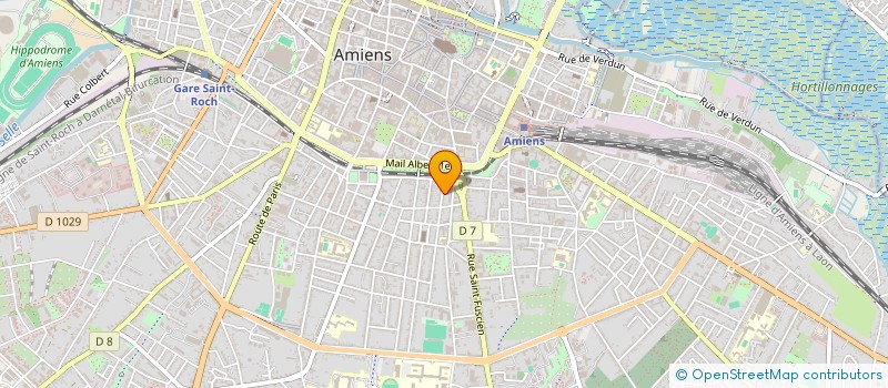 localisation de l'entreprise MONSIEUR TRISTAN DEVERITE  AMIENS