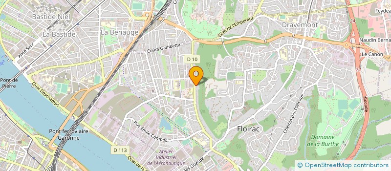 localisation de l'entreprise MONSIEUR TRISTAN DUBOIS à FLOIRAC