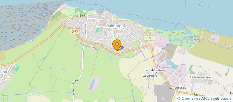 localisation de l'entreprise MONSIEUR TRISTAN DUBOURG à PAIMBŒUF