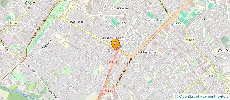 localisation de l'entreprise MONSIEUR TRISTAN DUDA à ROUBAIX
