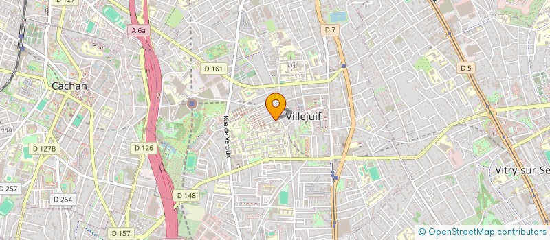 localisation de l'entreprise MONSIEUR TRISTAN DUFOUIN  VILLEJUIF