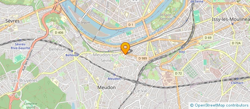localisation de l'entreprise MONSIEUR TRISTAN DUONG à MEUDON