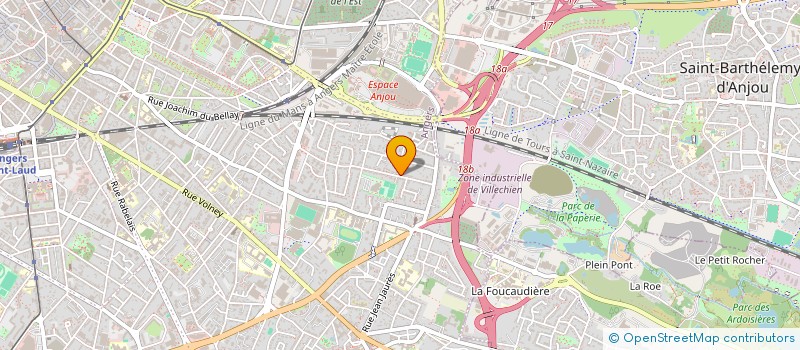 localisation de l'entreprise MONSIEUR TRISTAN EON à ANGERS