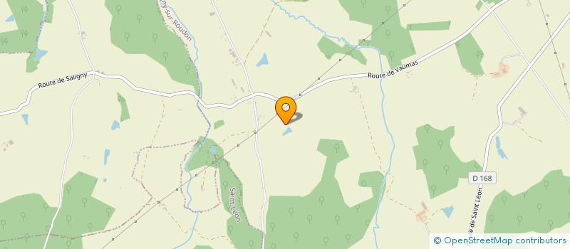 localisation de l'entreprise MONSIEUR TRISTAN FARGEOT  SALIGNY-SUR-ROUDON