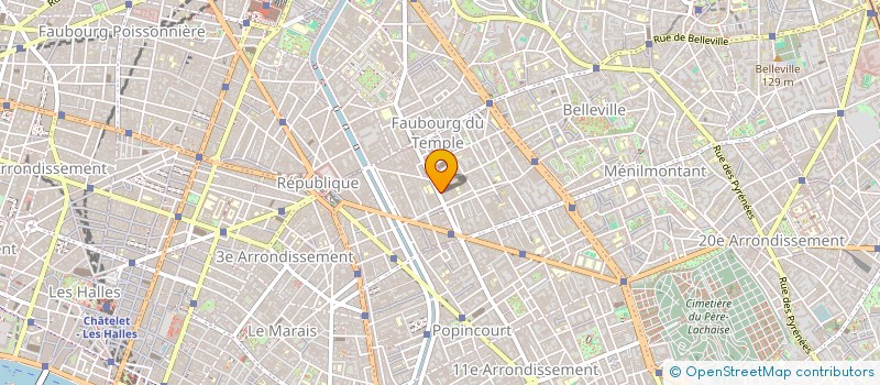 localisation de l'entreprise MONSIEUR TRISTAN FERRY  PARIS