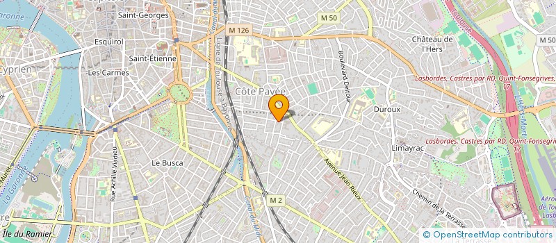 localisation de l'entreprise MONSIEUR TRISTAN FEVAT à TOULOUSE