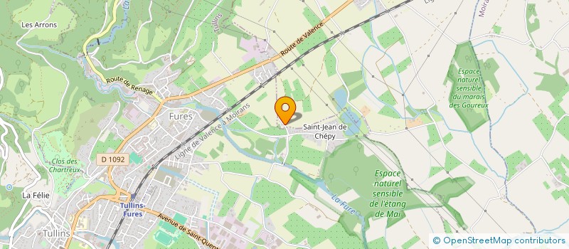 localisation de l'entreprise MONSIEUR TRISTAN FORT  VOUREY