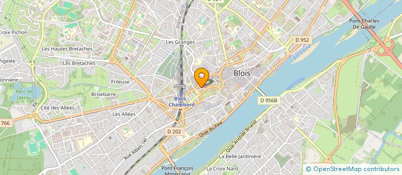 localisation de l'entreprise MONSIEUR TRISTAN FOUCAULT à BLOIS