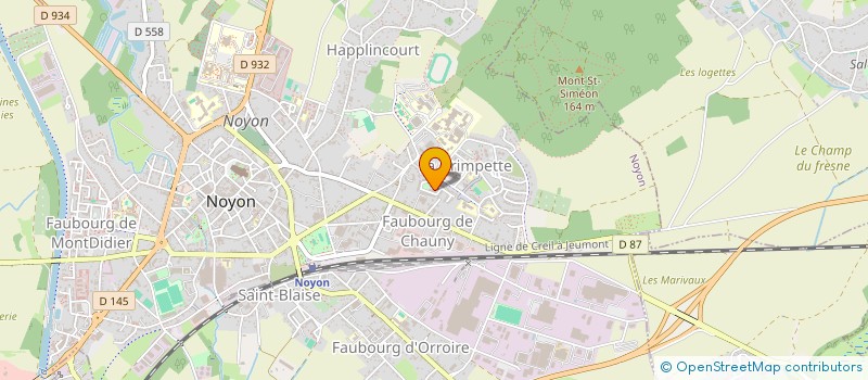 localisation de l'entreprise MONSIEUR TRISTAN FOUREUR  NOYON