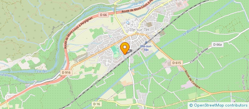 localisation de l'entreprise MONSIEUR TRISTAN FRANCH à ILLE-SUR-TET